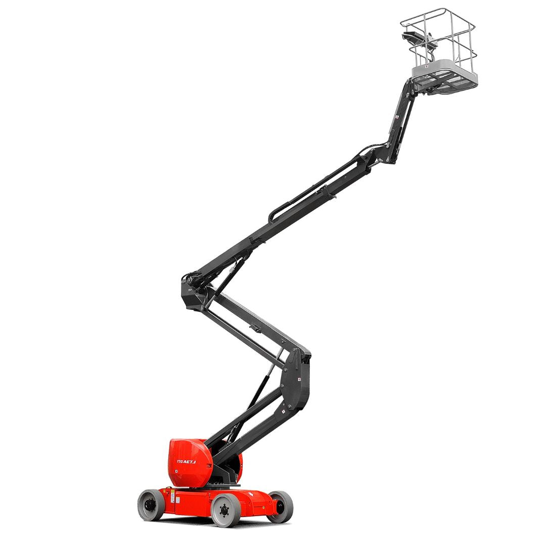 Articulated lifting platform.