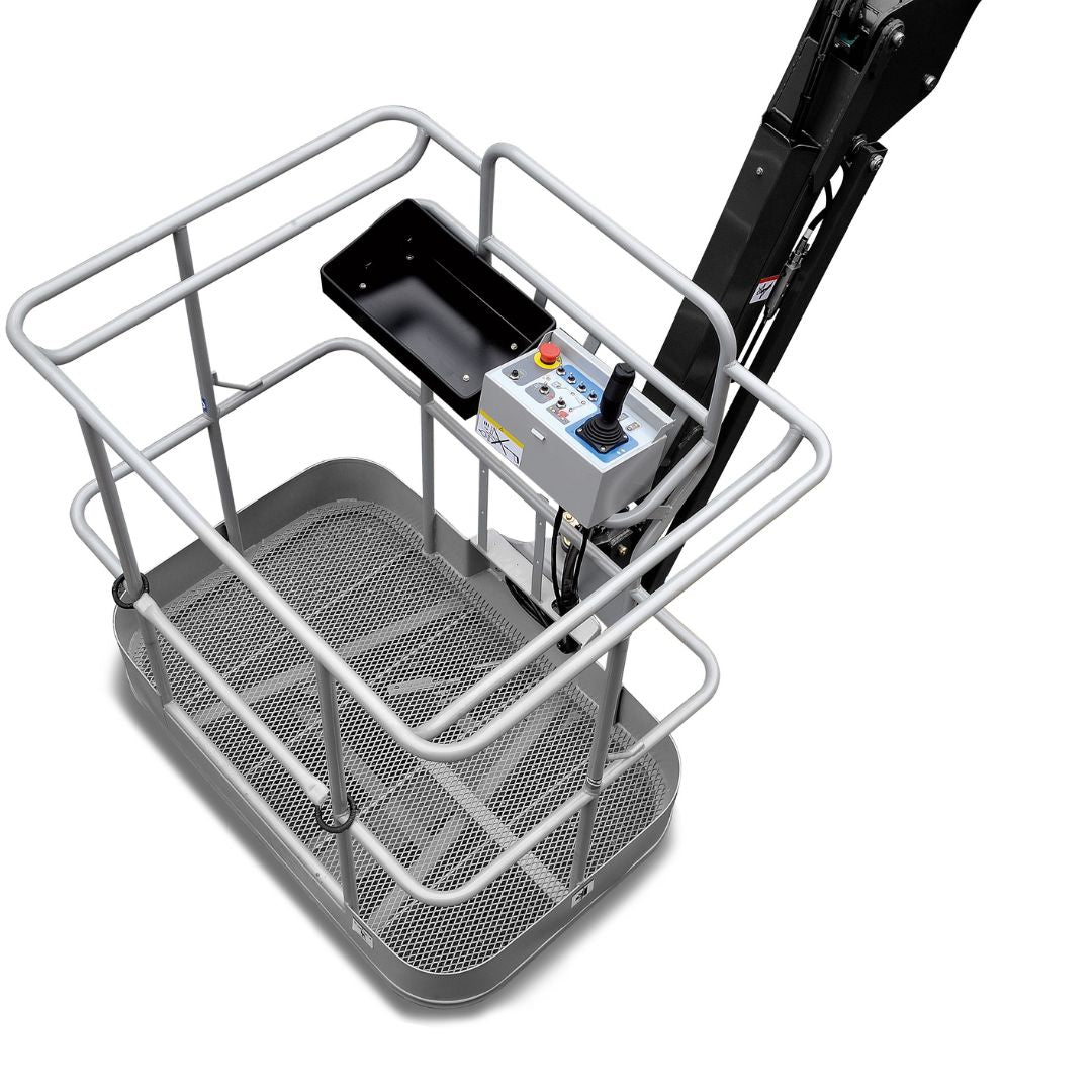 Articulated lifting platform.