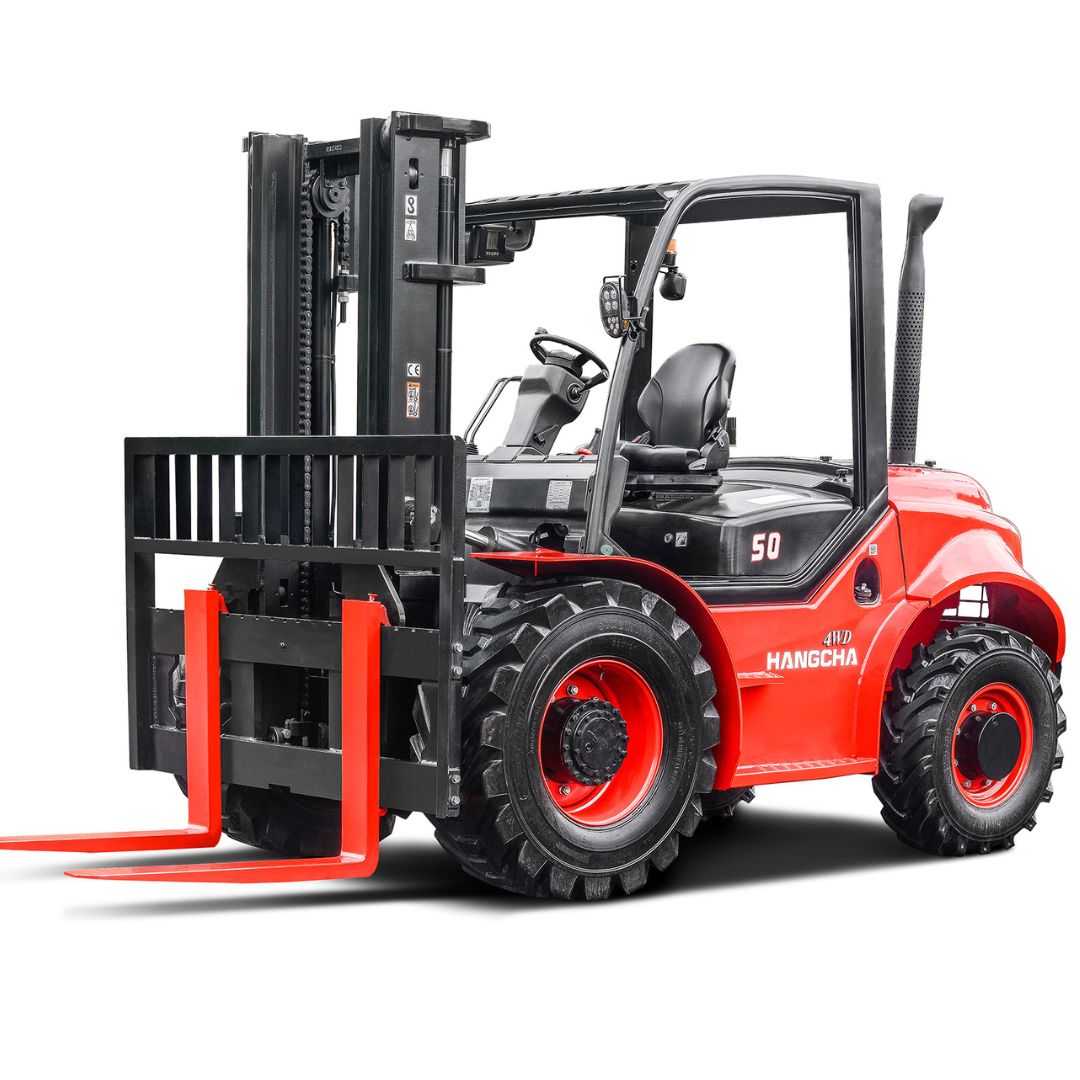 Chariot élévateur tout-terrain à quatre roues motrices – 11000-22000 lb.