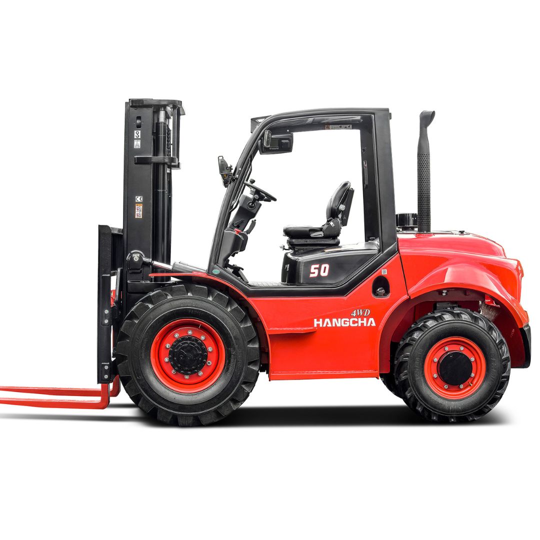 Chariot élévateur tout-terrain à quatre roues motrices – 11000-22000 lb.