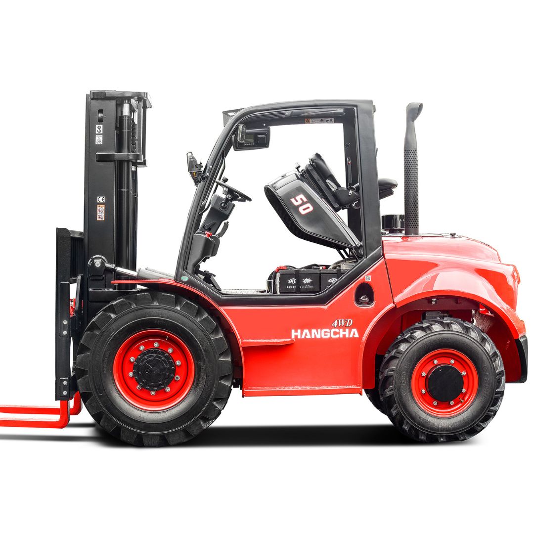 Chariot élévateur tout-terrain à quatre roues motrices – 11000-22000 lb.