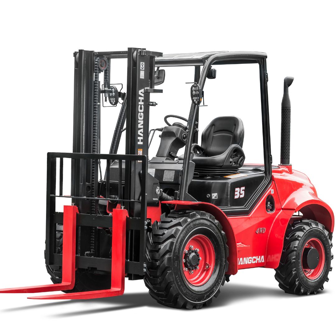 Chariot élévateur tout-terrain à quatre roues motrices - 5000-7000 lb