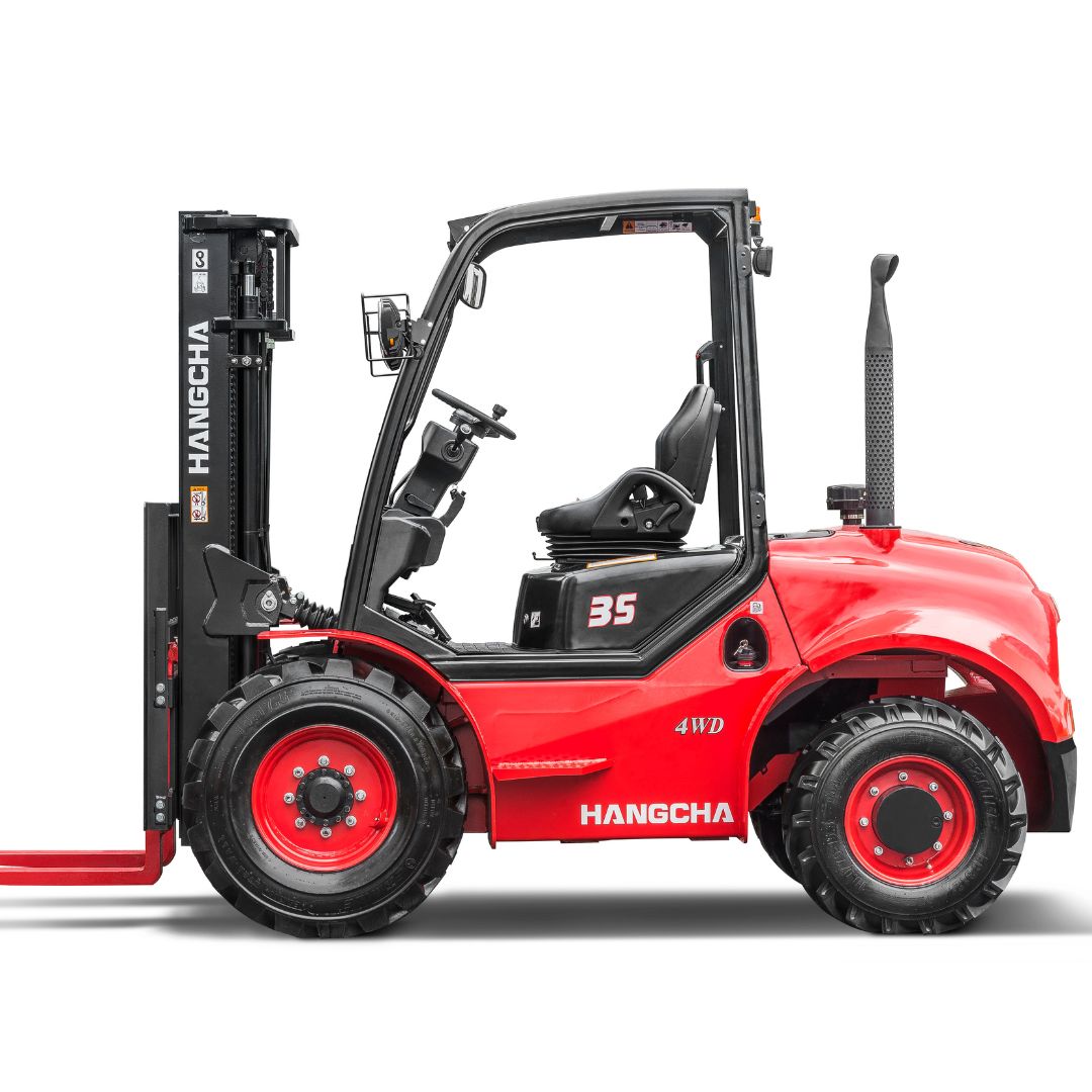 Chariot élévateur tout-terrain à quatre roues motrices - 5000-7000 lb