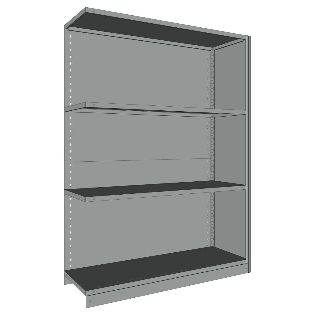 Étagères En Acier Sans Boulons Interlok - 48x24 - 76 h