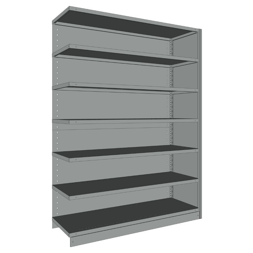 Étagères En Acier Sans Boulons Interlok - 48x24 - 76 h