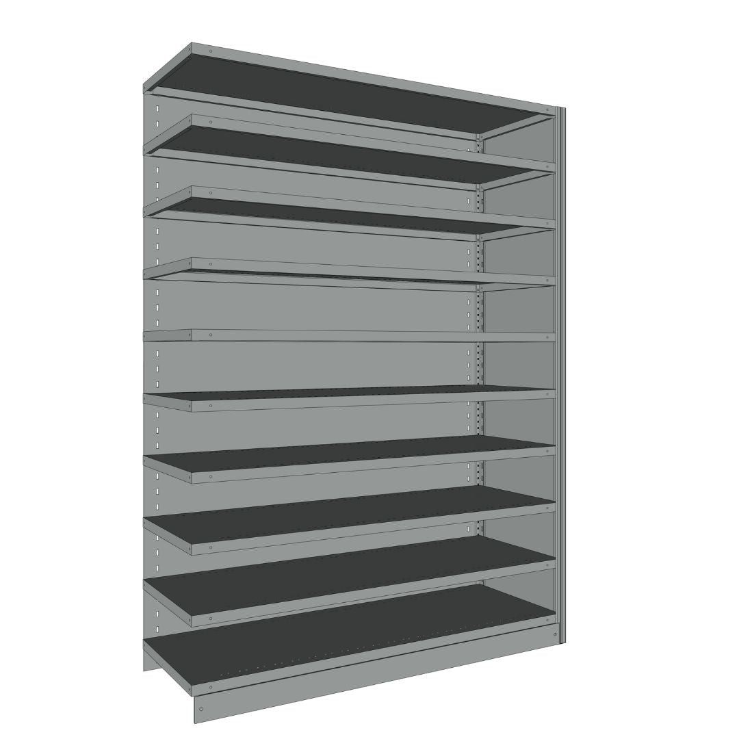 Étagères En Acier Sans Boulons Interlok - 48x24 - 76 h