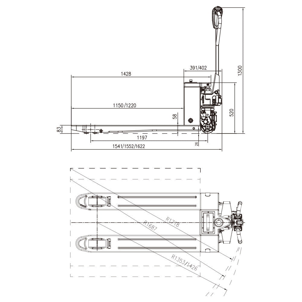 CBD15-WS Pallet Jack