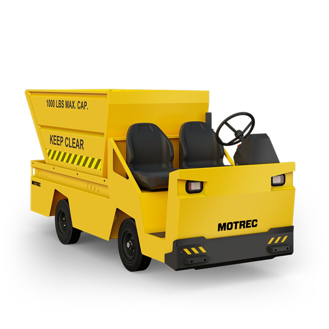Véhicule sur mesure - transporteur de déchets zéro émission à haute capacité - MX 480.