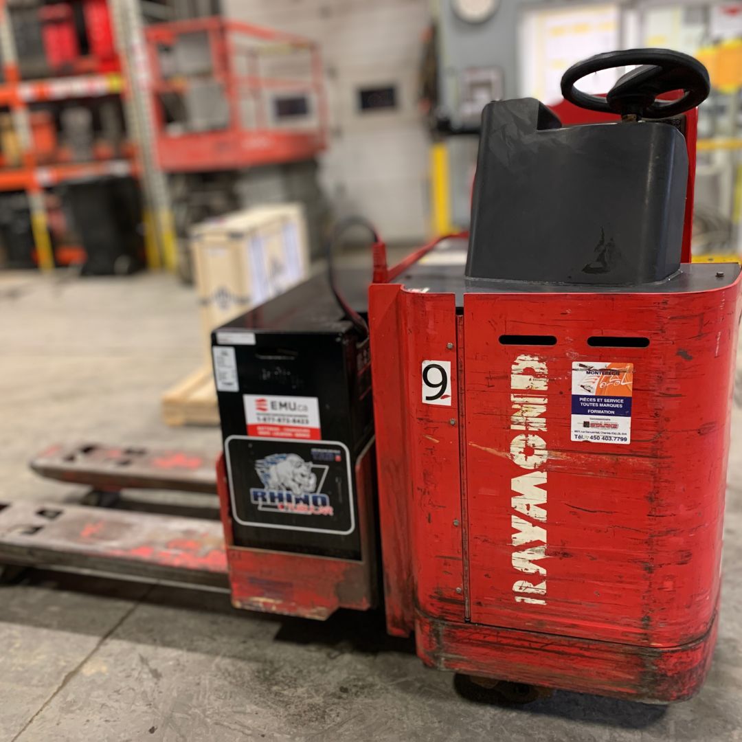 Transpalette à opérateur porté - 6000 lb - 019