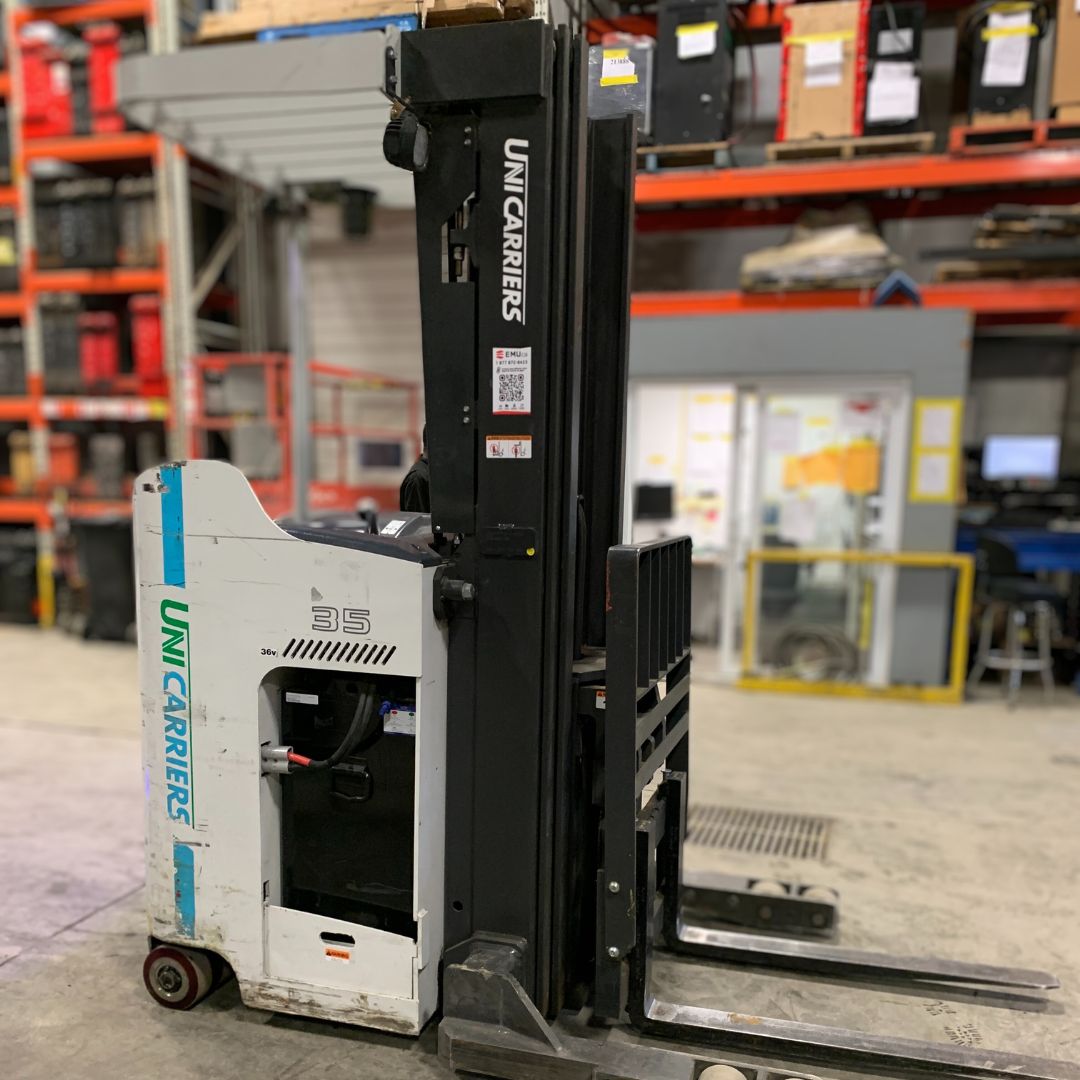 Chariot élévateur à allée étroite à pantographe simple - 3500 lb - SRX35N