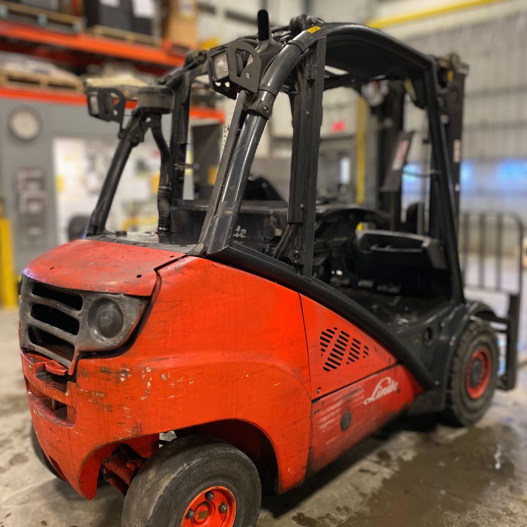 Chariot élévateur à combustion avec pneu pneumatique - 7000 lbs - H35D