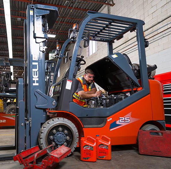 Entretien et réparation de chariots élévateurs -Québec