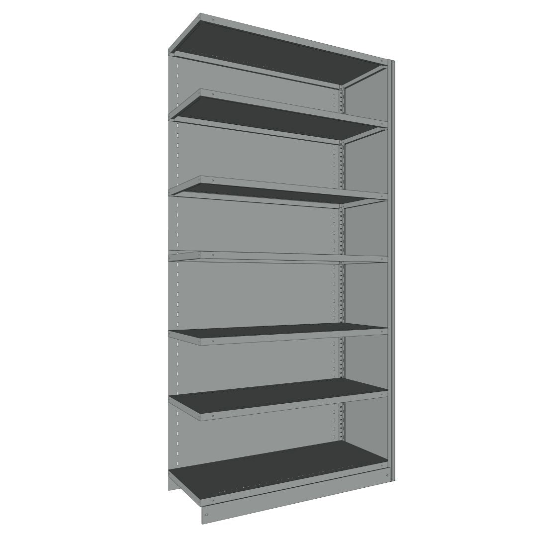 Étagères En Acier Sans Boulons Interlok - 36x24 - 88 h