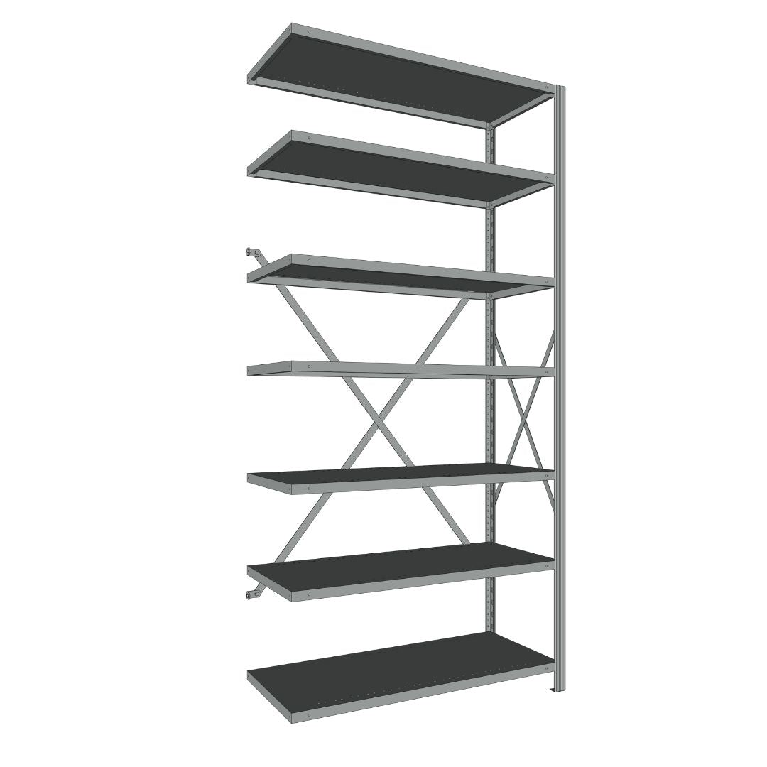 Étagères En Acier Sans Boulons Interlok - 36x24 - 88 h