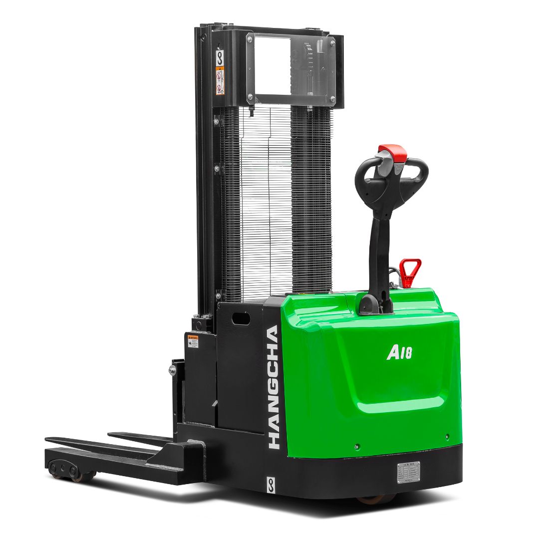 Gerbeur électrique industriel à conducteur marchant au Lithium – 2500-4000 lb – Série A.
