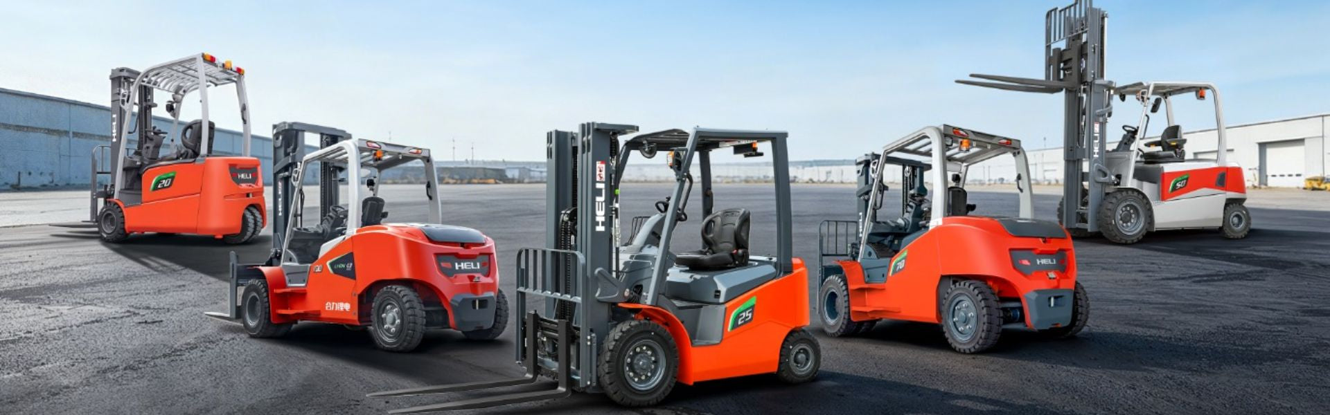 chariots elevateurs electriques Heli 