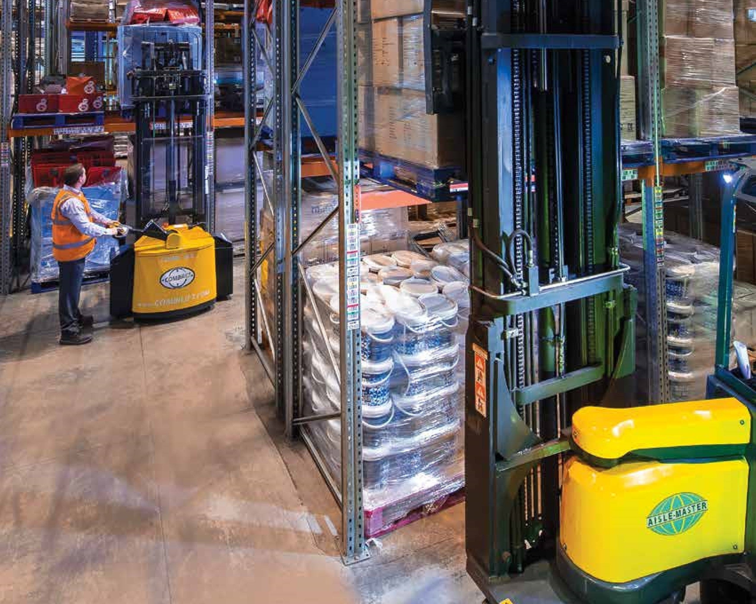 Chariots multidirectionnelle Aisle master - Équipements EMU