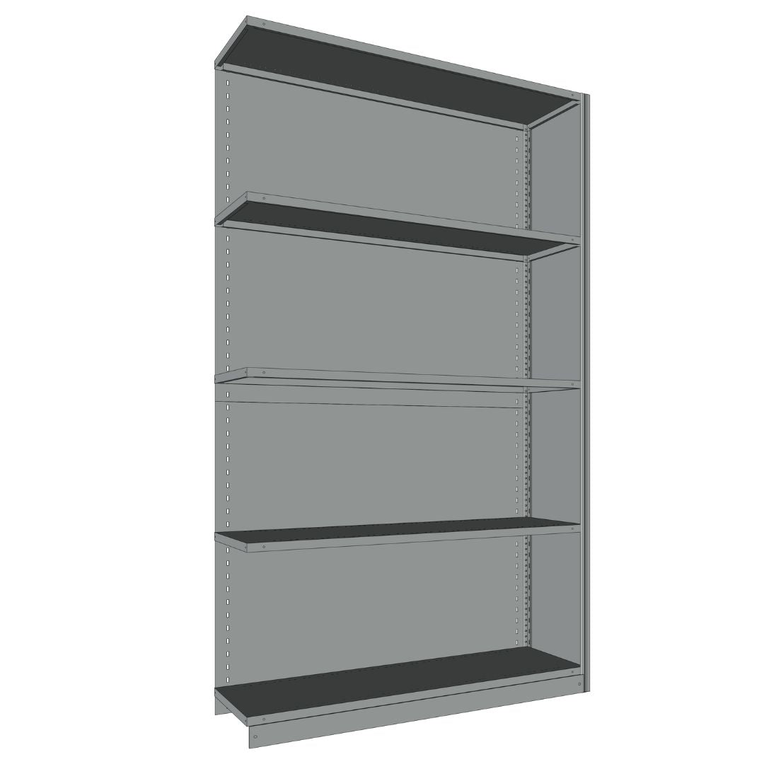 Étagères En Acier Sans Boulons Interlok - 48x24 - 100 h